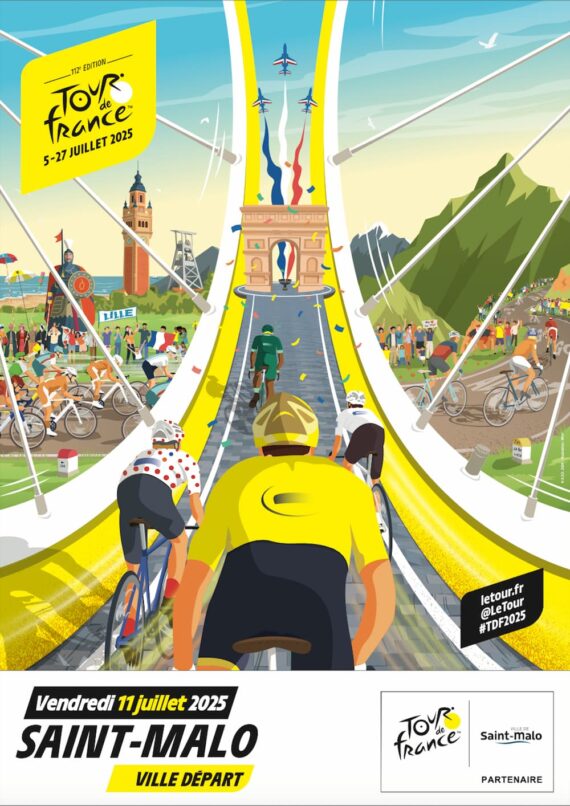 Départ Tour de France St Malo 2025