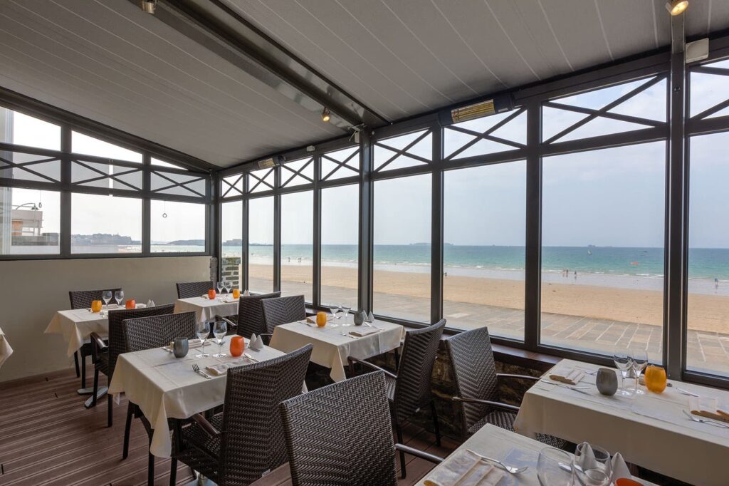 restaurant vue mer saint malo