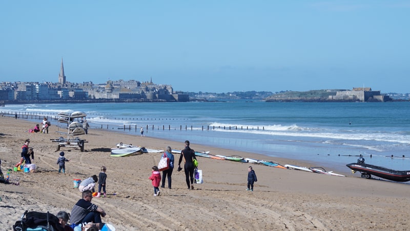 Les plages de Saint-Malo