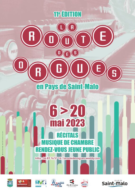 Route des orgues à Saint-Malo