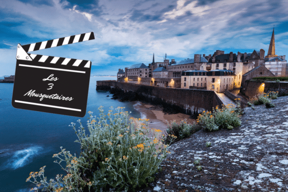 tournage les trois mousquetaires saint-malo