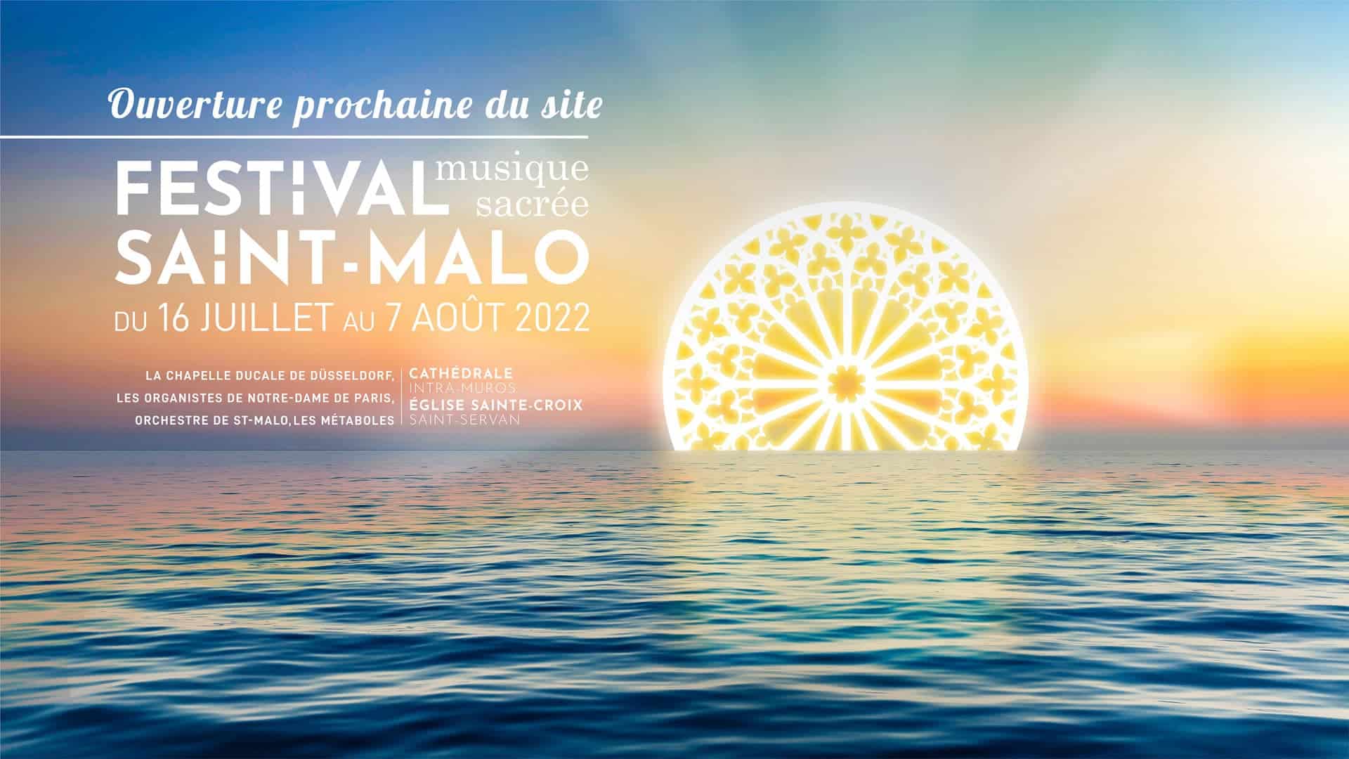 Festival Musique Sacrée 2022 à SaintMalo