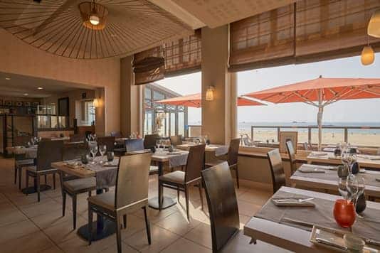 restaurant vue mer sur le sillon