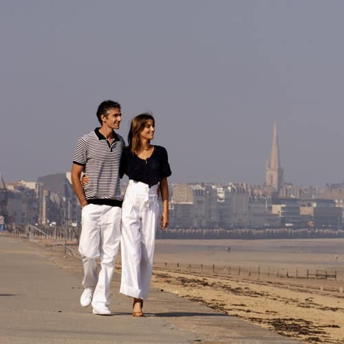 couple sur la plage
