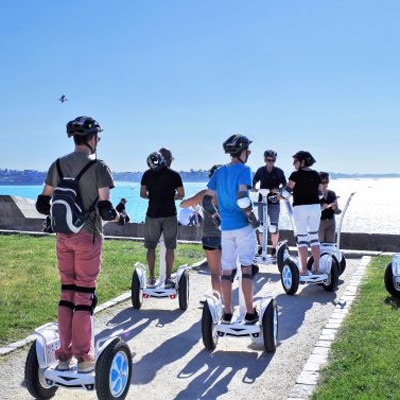 Gyropode à Saint-Malo