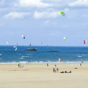 Kitesurf à Saint-Malo