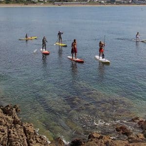 Stand-up paddle à Saint-Malo